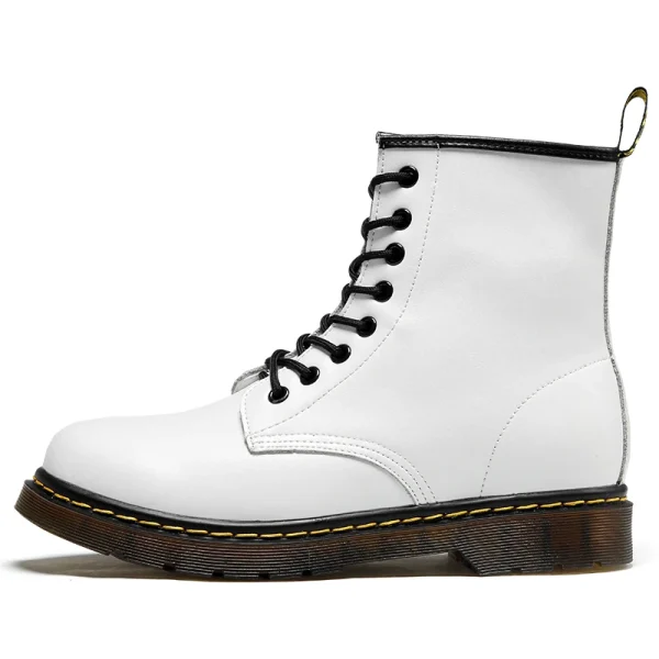 Women‘s Genuine Leather Boots Men Shoes Casual Shoes Classics Ankle Boots High Slip on Office Ventilate Versatile Motorcycle - Image 10