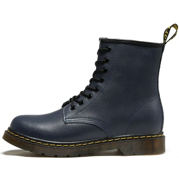 Women‘s Genuine Leather Boots Men Shoes Casual Shoes Classics Ankle Boots High Slip on Office Ventilate Versatile Motorcycle - Image 8