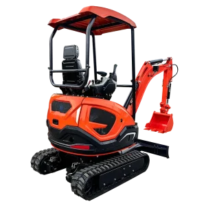 Mini excavator equipped with Kubota engine EPA/Euro 5 tracked with core motor components customized