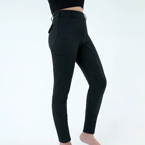 Women's Horse Riding Pants Full-Seat Breeches Equestrian Schooling Tights Outdoor Sportswear Knight Equipment Clothes - Image 2
