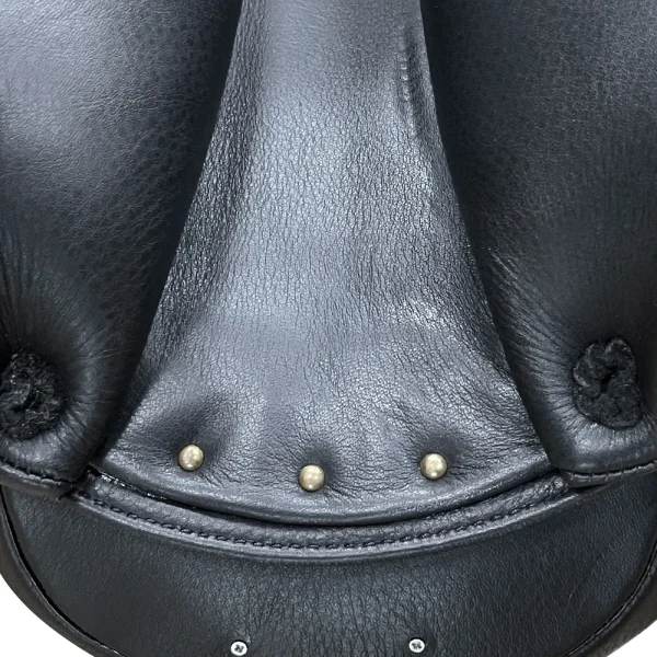 High Quality Removable Black Leather Rocking English Saddle for Horse Racing Dressage Saddle Seat Show Jumping and Polo - Image 3