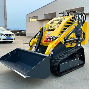 Customized CE/EPA 480 skid steer loader Engine Diesel Digger Attachment Skid Steer Loader Mini Track Loader Tracked